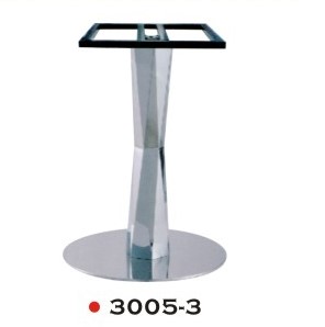 Stainless steel table base